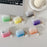 TPU Earphone Case for Apple AirPods 3 , Gradient Shell Grain Protective Carrying Cover with Shell Shape Pendant - Pink - 5