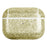 For AirPods Pro (Gen 2) (USB-C) / Pro 2 Charging Case Cover Bluetooth-compatible Earbuds Glitter PU+TPU Protective Case - Gold - 1