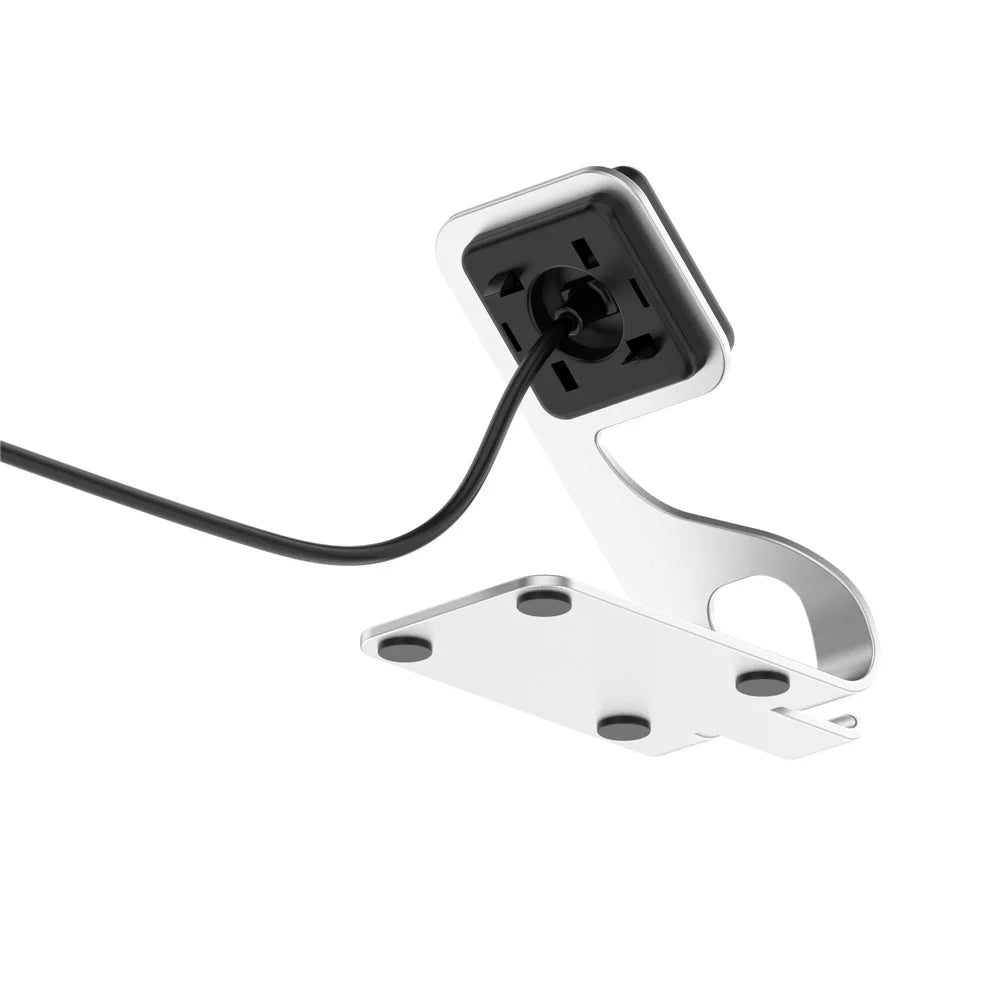 For Amazfit T-Rex Ultra A2142 Metal Watch Charger Magnetic Absorption Charging Dock with 1.5m USB Cable - Silver - 4