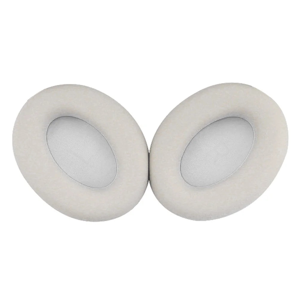 1 Pair For 1MORE Sonoflow Wireless Bluetooth-compatible Headphone Earpad Silicone Protective Case - Beige - 1