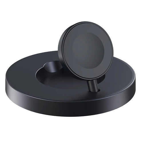 V17A Charging Stand for Apple Watch Ultra / Series 8 7 SE 6 5 4 3 2 / Watch Nike , Vertical Magnetic Wireless Foldable Watch Charger with Charging Cord - 1