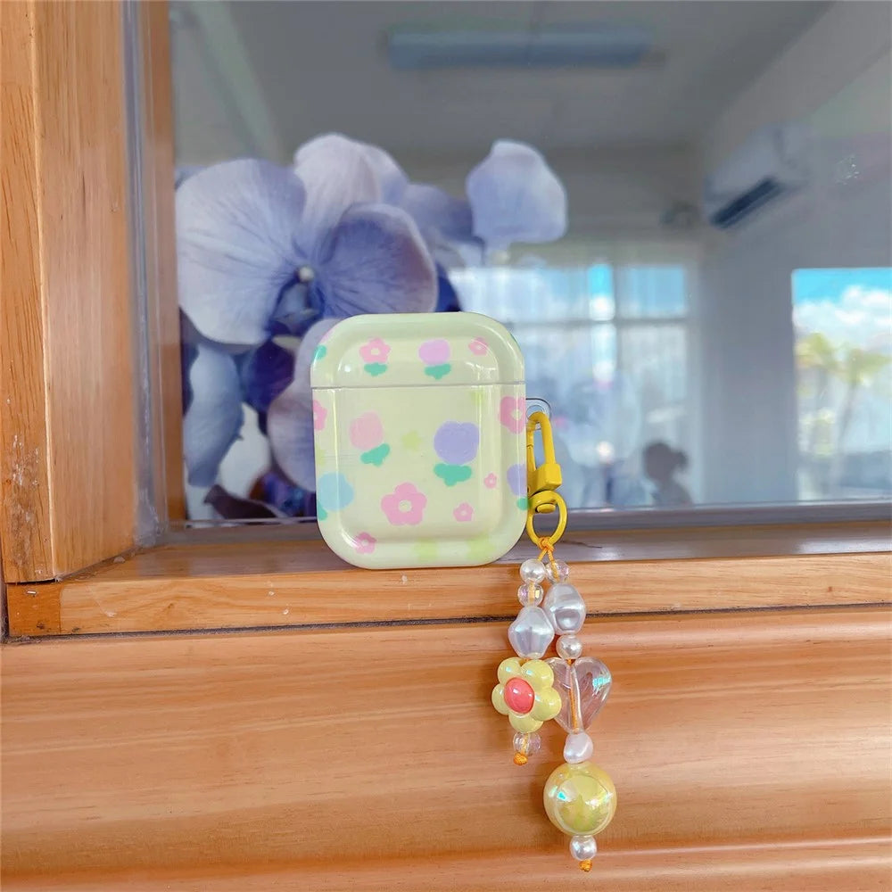 TPU Case for AirPods with Charging Case (2016) / (2019) / AirPods with Wireless Charging Case (2019) Earphone Cover with Pendant - 3