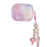 For Apple AirPods Pro Butterfly Pattern Earphone Case Bluetooth-compatible Earbud IMD TPU Cover with Pendant - 1