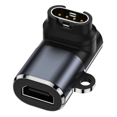 Watch Charging Connector for Garmin Watch , 90-degree Right Angle to Micro USB Smartwatch Charger Adapter - 1