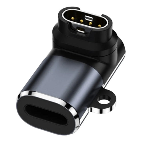 90-Degree Angled 8-Pin Watch Charger Converter for Garmin Portable Smart Watch Charger - 1