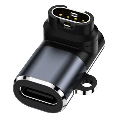 90-Degree Angled Type-C Watch Charging Converter for Garmin Watch Charger Adapter - 1