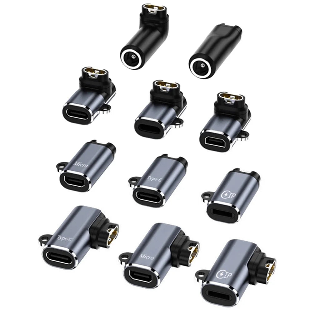 Straight Type-C Watch Charging Converter for Garmin Smartwatch Charging Connector Adapter - 2
