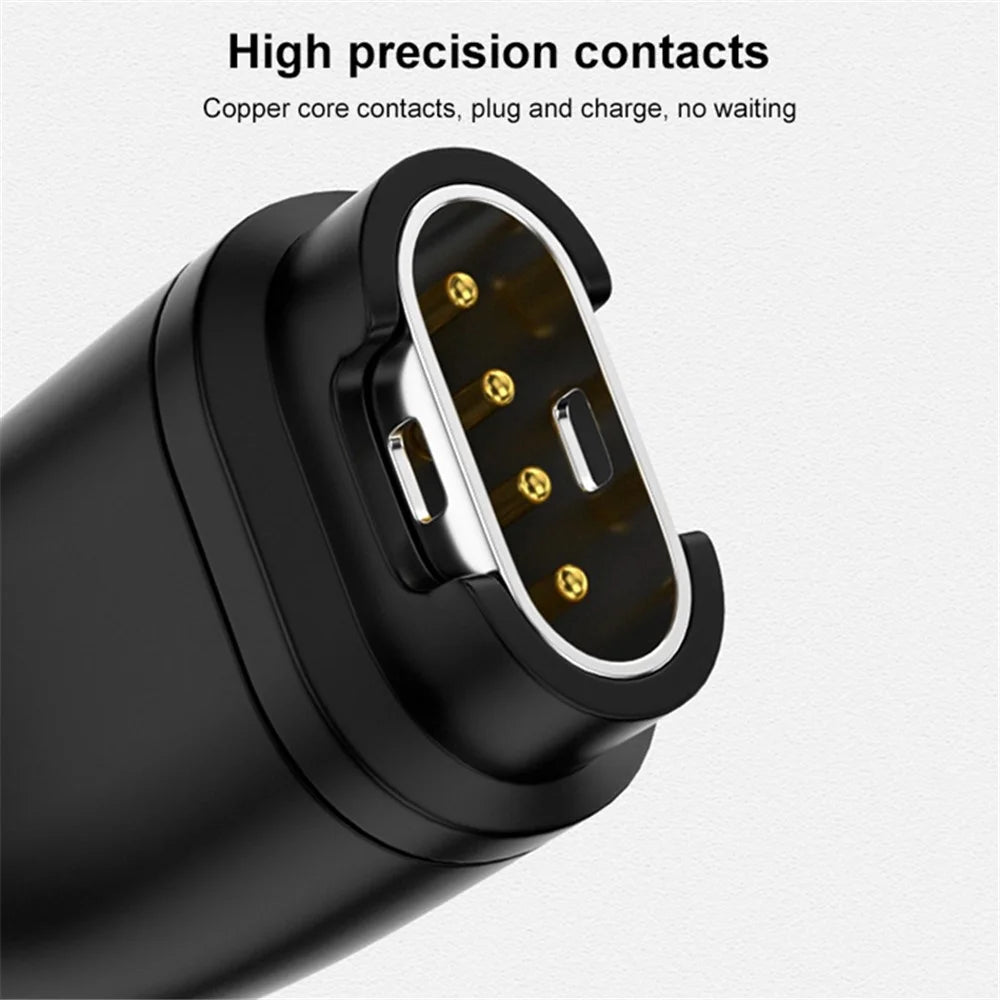 For Garmin Watch Charger Adapter Angled Type-C Watch Charging Mini Portable Converter - 4