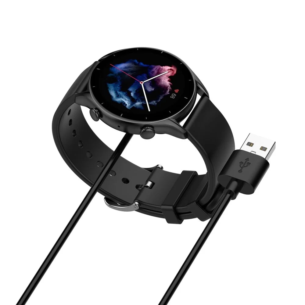 1m Charging Cable for Amazfit Cheetah Charger Smart Watch Magnetic Charging Base - 5