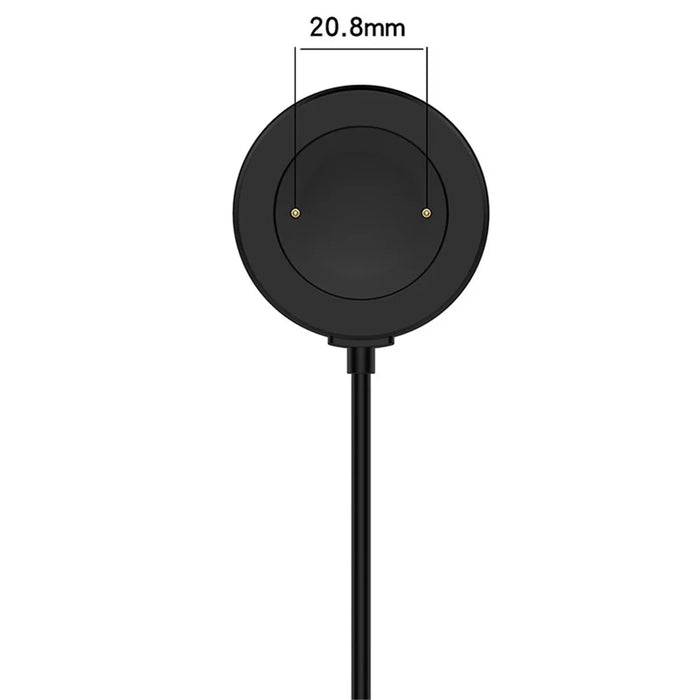 1m Charging Base for Honor Watch 4 Magnetic Charger Smart Watch Charging Cable - Black - 7