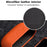 MELKCO Earphone Case for Apple AirPods Pro Genuine Cow Leather Coated PC Protective Shockproof Cover - Orange - 2