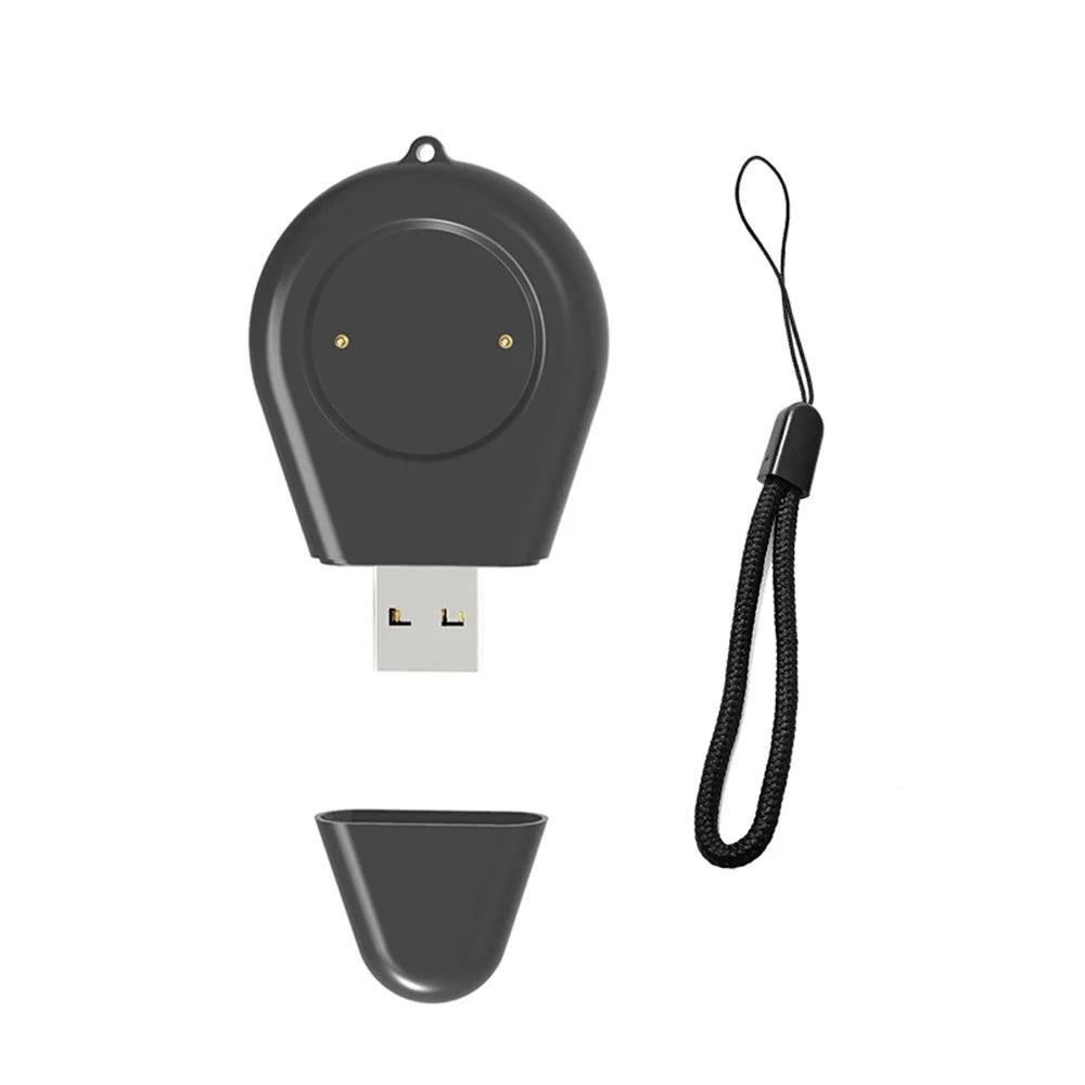 For Huami Amazfit T-rex Ultra Portable Waterdrop Shape USB Charger Smart Watch Charging Dock - 1