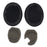 1 Pair Replacement Earpad for Sony WH-1000XM4 Headphone Silicone Ear Cap with Crowbar - Black - 2