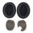 1 Pair Replacement Earpad for Sony WH-1000XM4 Headphone Silicone Ear Cap with Crowbar - Black - 4