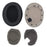 1 Pair Replacement Earpad for Sony WH-1000XM4 Headphone Silicone Ear Cap with Crowbar - Black - 6