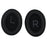 1 Pair Headphone Silicone Ear Cap for BOSE QuietComfort 45 Replacement Earpad with Crowbar - Black - 2
