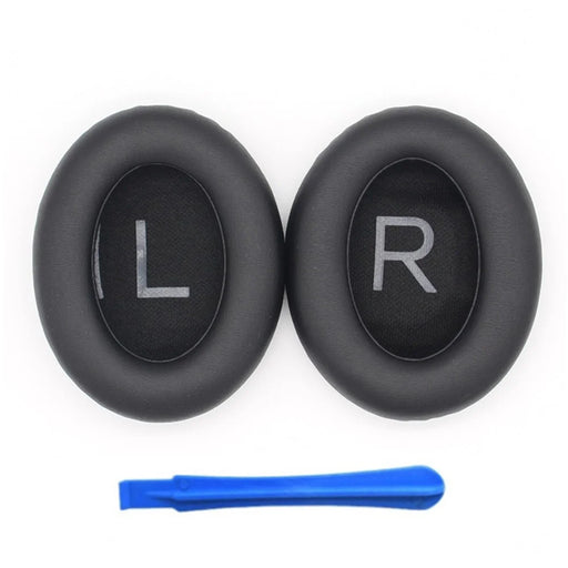 1 Pair Silicone Ear Cap for Bose NC700 Replacement Headphone Earpad with Crowbar - Black - 1