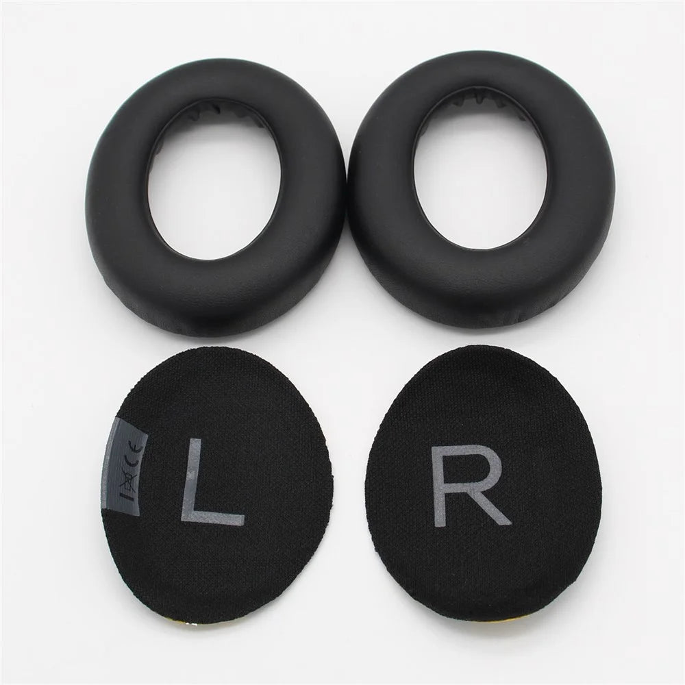 1 Pair Silicone Ear Cap for Bose NC700 Replacement Headphone Earpad with Crowbar - Black - 3