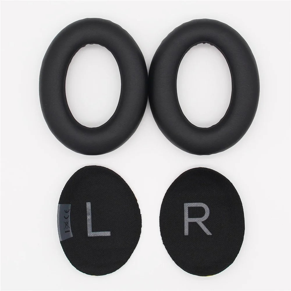 1 Pair Silicone Ear Cap for Bose NC700 Replacement Headphone Earpad with Crowbar - Black - 4
