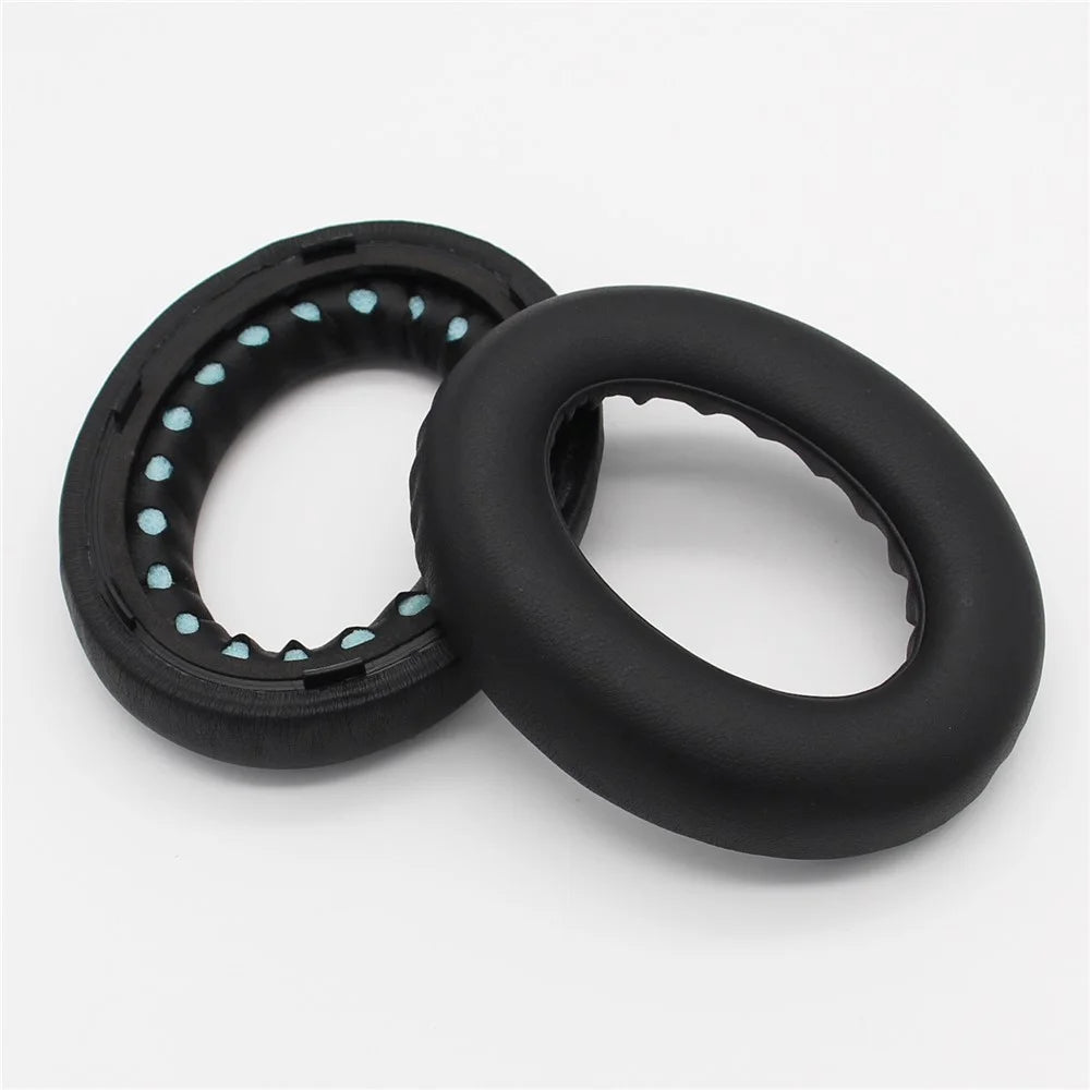 1 Pair Silicone Ear Cap for Bose NC700 Replacement Headphone Earpad with Crowbar - Black - 7