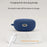For iFLYBUDS Nano+ Bluetooth-compatible Earphone Cover Silicone Dustproof Case with Anti-lost Buckle - Dark Blue - 6