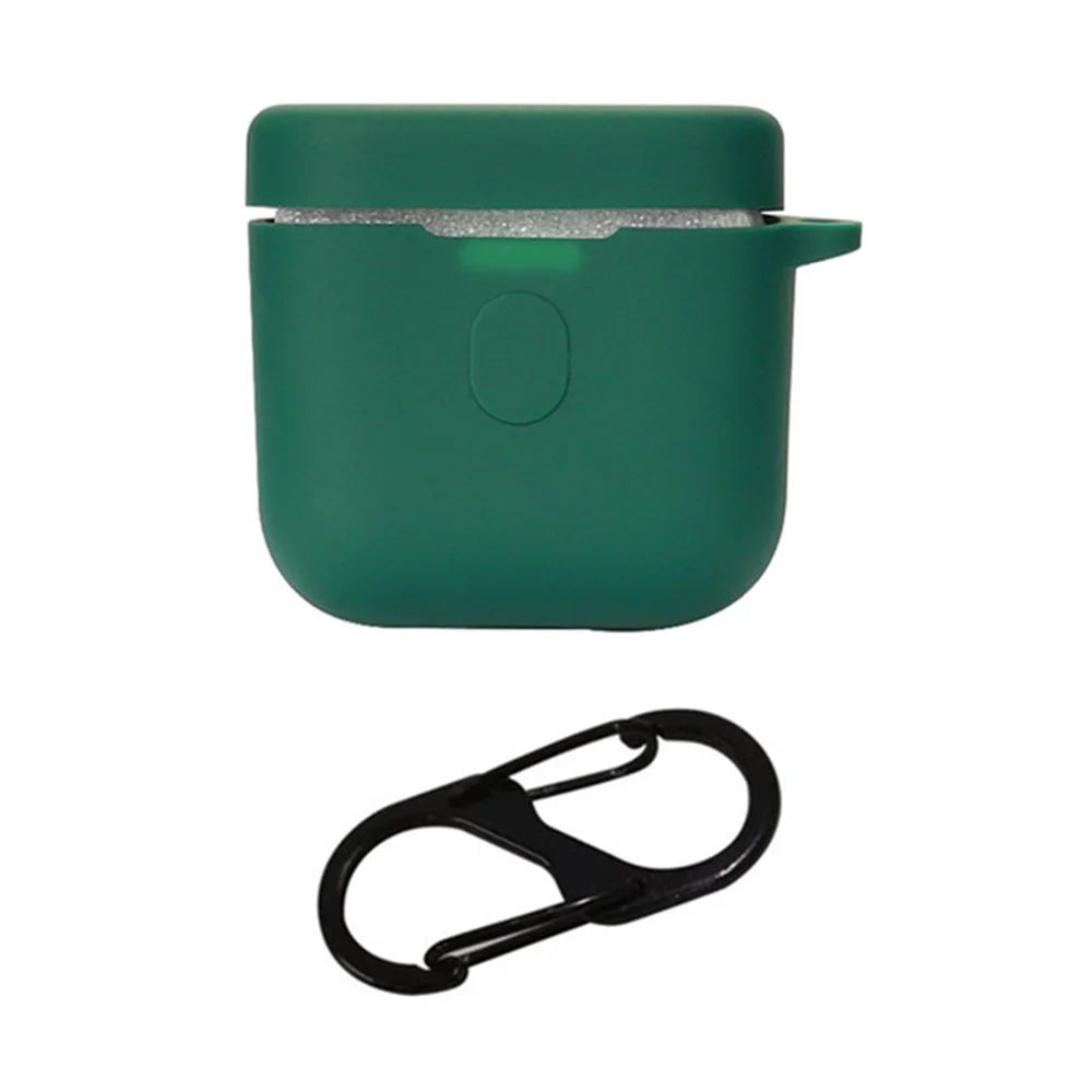 Protection Cover for Bowers & Wilkins PI7 , Headset Silicone Case Wireless Headphone Sleeve with Buckle - Blackish Green - 1