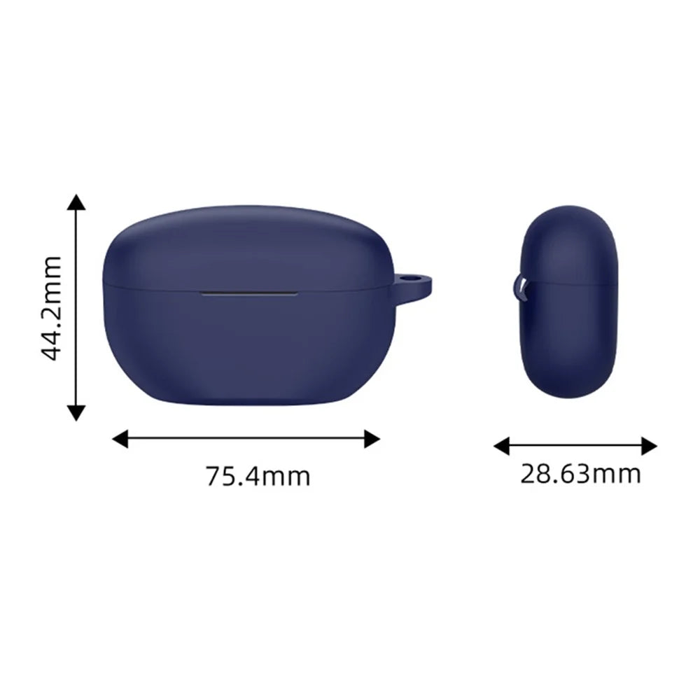 Earphone Silicone Case for Sony WF-1000XM5 , Bluetooth-compatible Earbud Anti-drop Protective Cover - Midnight Blue - 5