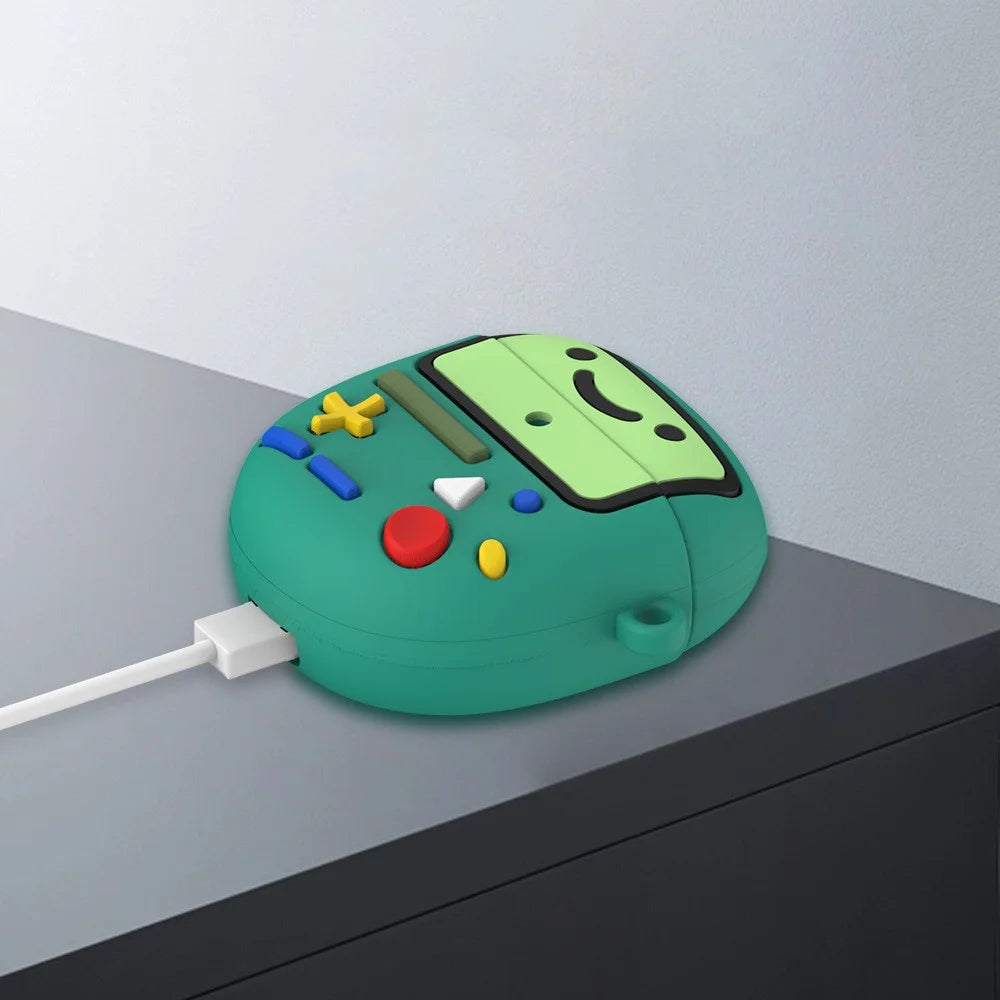 For Bose QuietComfort Earbuds II Silicone Case Cartoon Game Console Protective Cover with Hook - 4