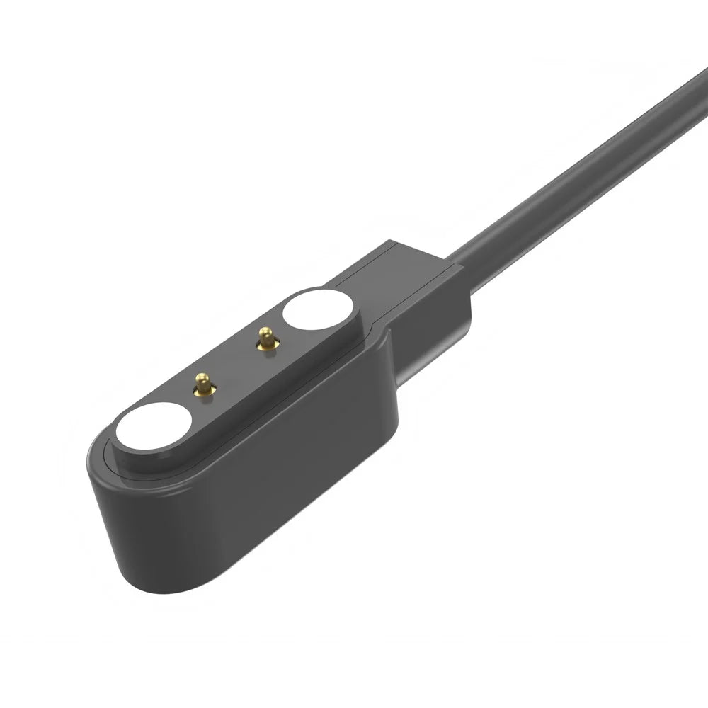 For Imilab W02 Smart Watch Charger Magnetic Watch USB Charging Cable Cord - Black - 3