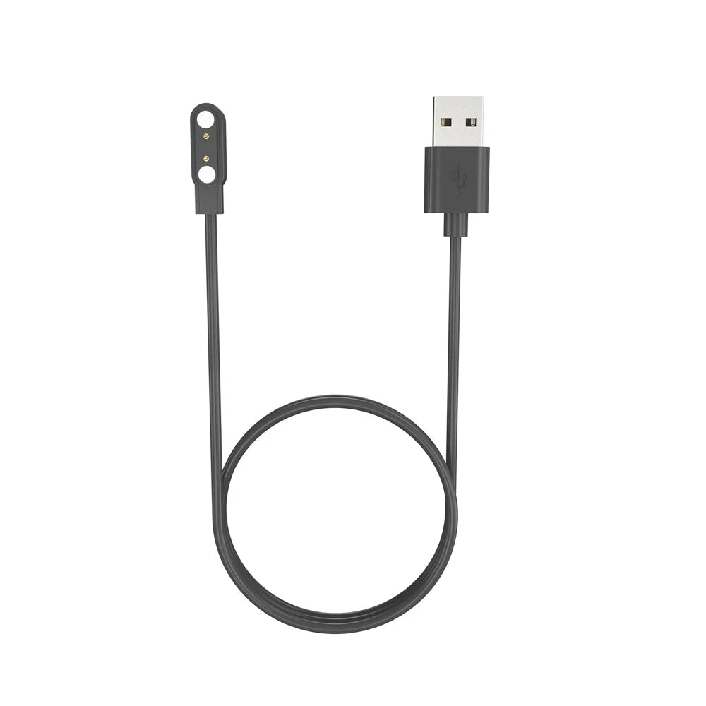 For Imilab W02 Smart Watch Charger Magnetic Watch USB Charging Cable Cord - Black - 5