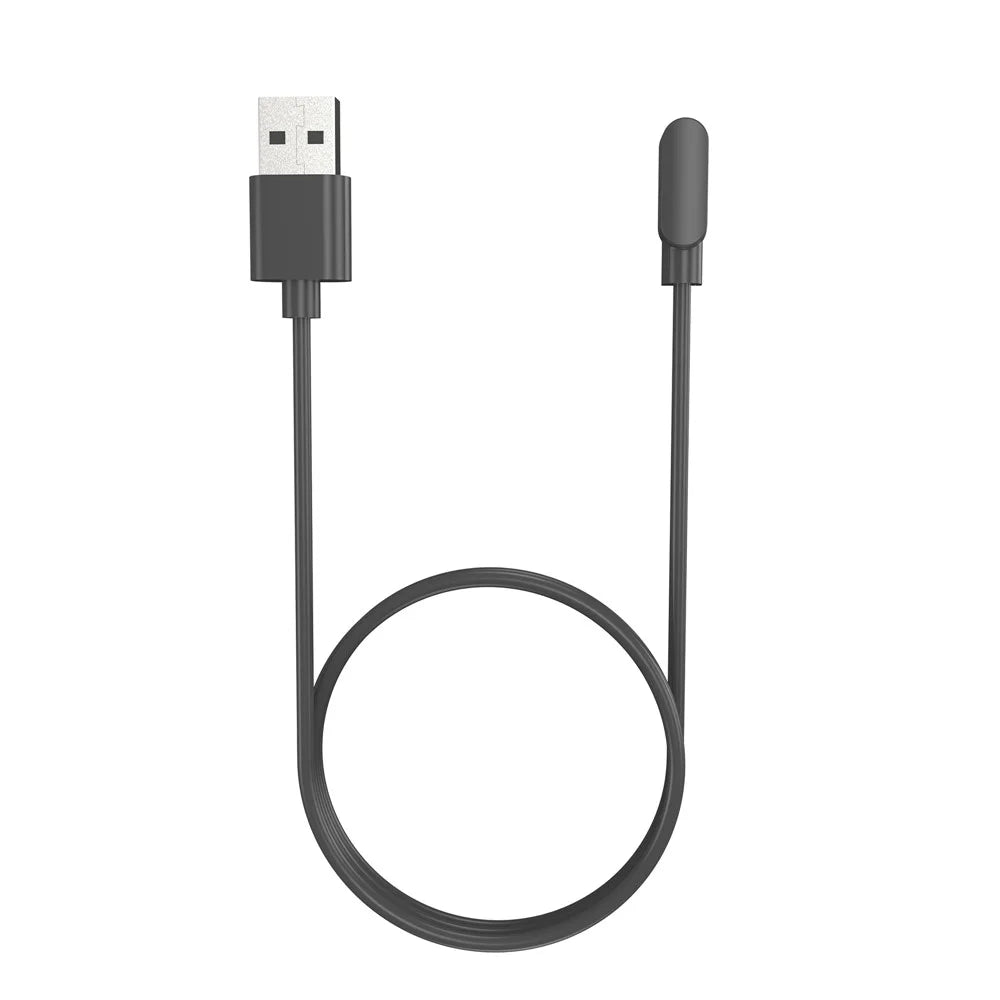 For Imilab W02 Smart Watch Charger Magnetic Watch USB Charging Cable Cord - Black - 7