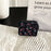 Flower Pattern Earphone Case for Apple AirPods 3 , Bluetooth-compatible Earbud Leather Coated TPU Cover with Ring Buckle - 4