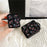 Flower Pattern Earphone Case for Apple AirPods 3 , Bluetooth-compatible Earbud Leather Coated TPU Cover with Ring Buckle - 7