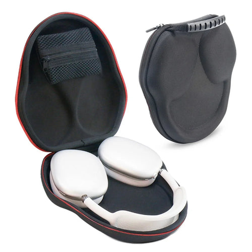 For AirPods Max with USB-C / Max Shockproof Bluetooth-Compatible Headphone Carrying Case EVA Waterproof Headset Storage Bag - 1