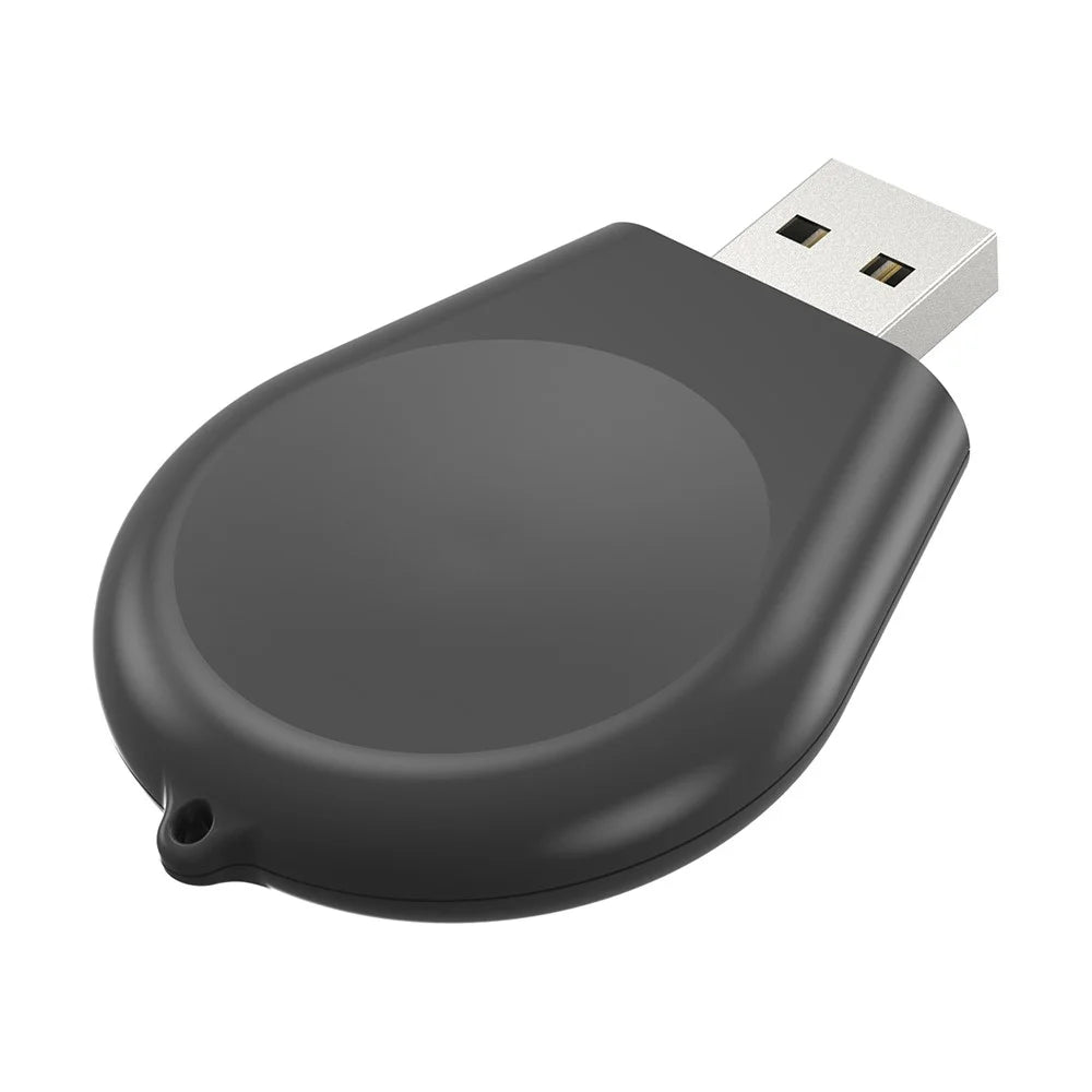 Portable USB Charger Travel Cordless Keychain Charger with Strap for Samsung Galaxy Watch6  /  5 / 4 / 3 Active - 4