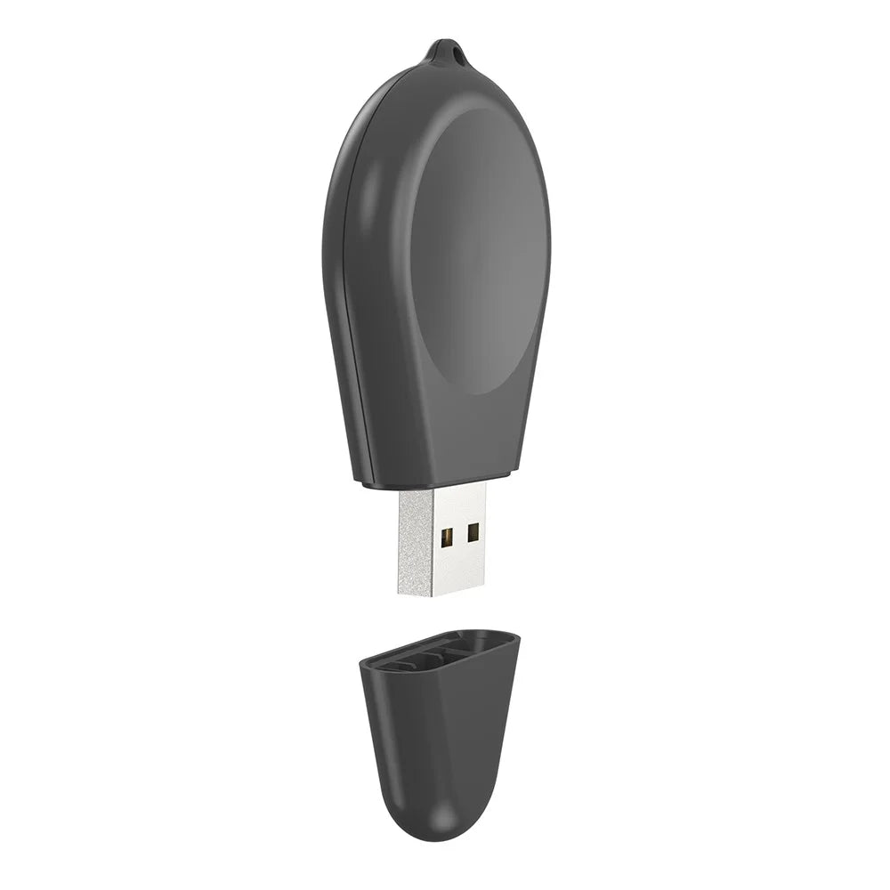 Portable USB Charger Travel Cordless Keychain Charger with Strap for Samsung Galaxy Watch6  /  5 / 4 / 3 Active - 5