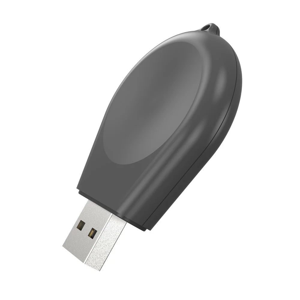 Portable USB Charger Travel Cordless Keychain Charger with Strap for Samsung Galaxy Watch6  /  5 / 4 / 3 Active - 6
