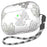 AHASTYLE WE17 Silicone Case for AirPods Pro 2 , Butterfly Printing Bluetooth-compatible Earphone Protective Cover - 1
