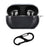 For Sony WF-1000XM5 Charging Bin Sleeve Clear Bluetooth-compatible Earphone TPU Case Cover with Buckle - 1