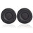 1 Pair Ear Cap for Jabra Move Wireless Headphone Protein Leather Earpad Cushion Replacement - Black - 1