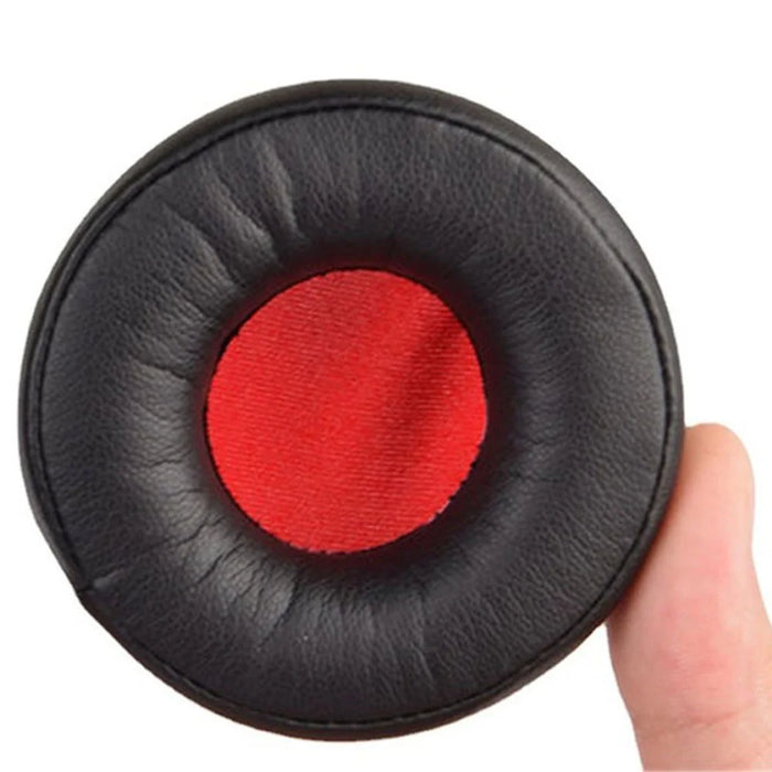 1 Pair Ear Cap for Jabra Move Wireless Headphone Protein Leather Earpad Cushion Replacement - Black - 3