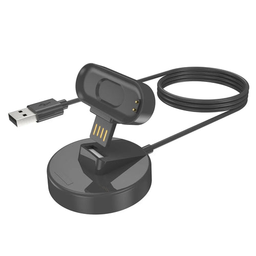 For Xiaomi Mi Band 7 / 7 NFC / 6 / 6 NFC / 5 / 5 NFC Magnetic USB Smart Watch Charger + Charging Base Set with 1m Cable - 1
