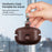 For Sony WF-1000XM4 Earphone Case PU Leather Bluetooth-compatible Headset Charging Bin Sleeve Cover - Brown - 3