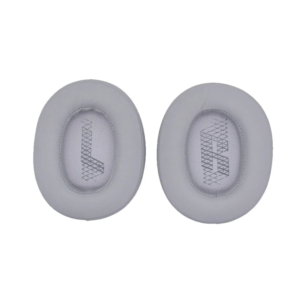 1 Pair Headphone Earpads for JBL LIVE 500BT, Replacement Soft Protein Leather Earphone Ear Cushion Pad - Grey - 2