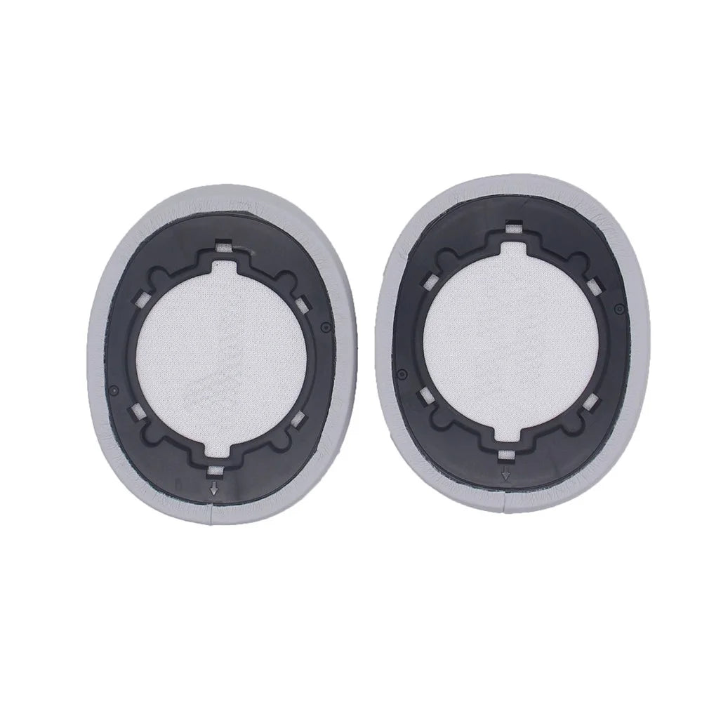 1 Pair Headphone Earpads for JBL LIVE 500BT, Replacement Soft Protein Leather Earphone Ear Cushion Pad - Grey - 3