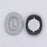 1 Pair Headphone Earpads for JBL LIVE 500BT, Replacement Soft Protein Leather Earphone Ear Cushion Pad - Grey - 7