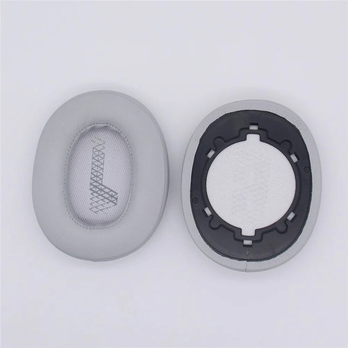 1 Pair Headphone Earpads for JBL LIVE 500BT, Replacement Soft Protein Leather Earphone Ear Cushion Pad - Grey - 7
