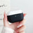 For Apple AirPods Pro Charging Case Cover Bluetooth-compatible Headset Shockproof TPU Cover with Wrist Strap - Transparent+Black - 1