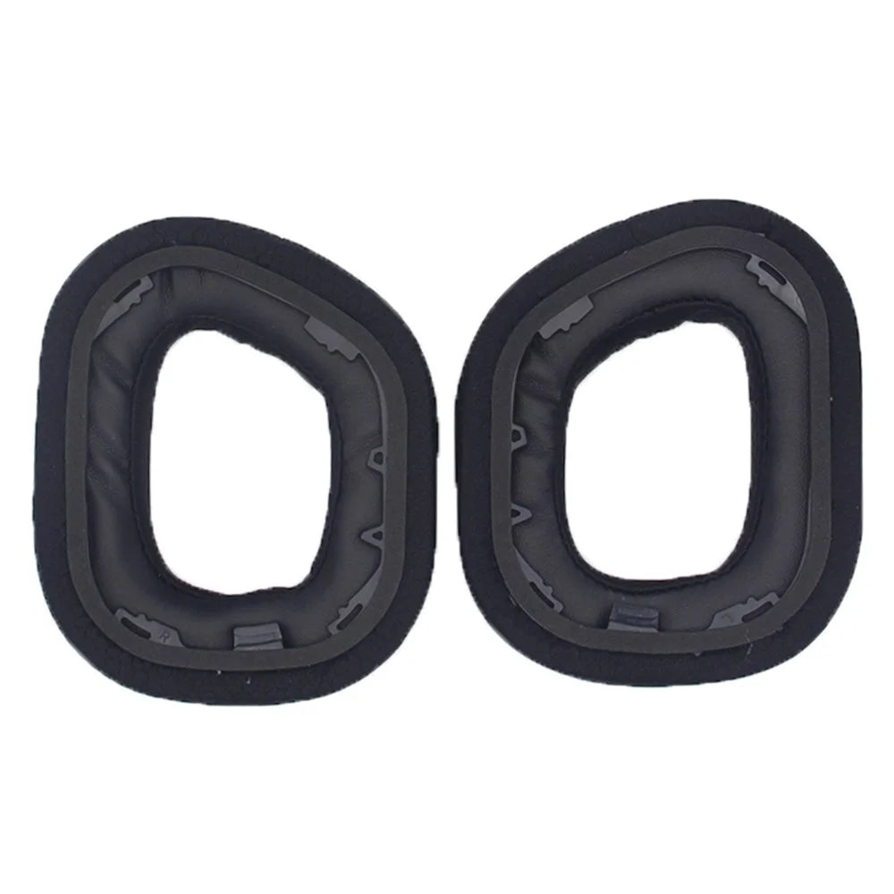 JZF-403 1 Pair For USCORSAIR HS80 RGB Headset Replacement Sponge Ear Cushions Pads Earpads (Football Texture) - 3
