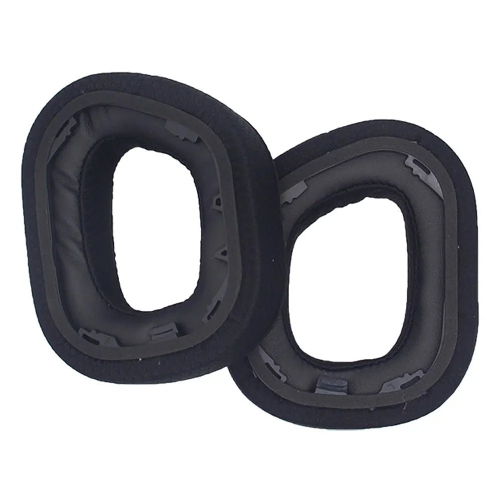 JZF-403 1 Pair For USCORSAIR HS80 RGB Headset Replacement Sponge Ear Cushions Pads Earpads (Football Texture) - 4